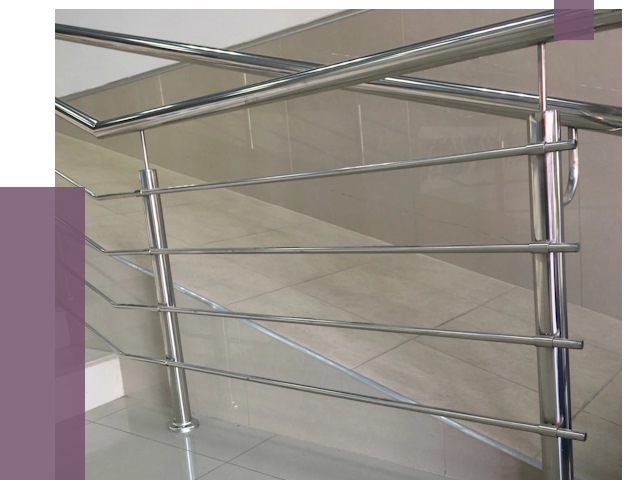 Изготовление поручней из нержавеющей стали в Мытищах