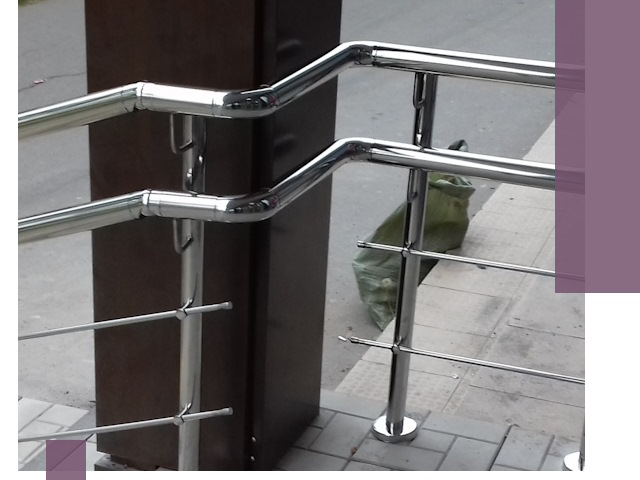 Монтаж поручней из нержавеющей стали в Мытищах качественно и быстро